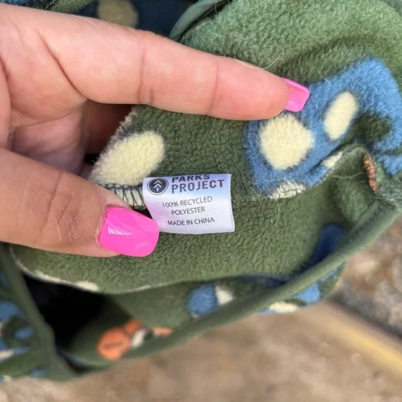 Parks Project Mushroom Fleece Pullover Small - Picture 5 of 9